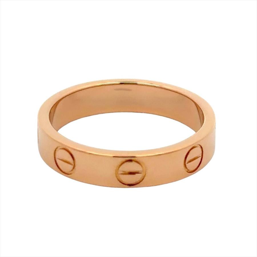 LOVE（Cartier） カルティエ Cartier ミニ ラブ リング 指輪 #47 K18PG