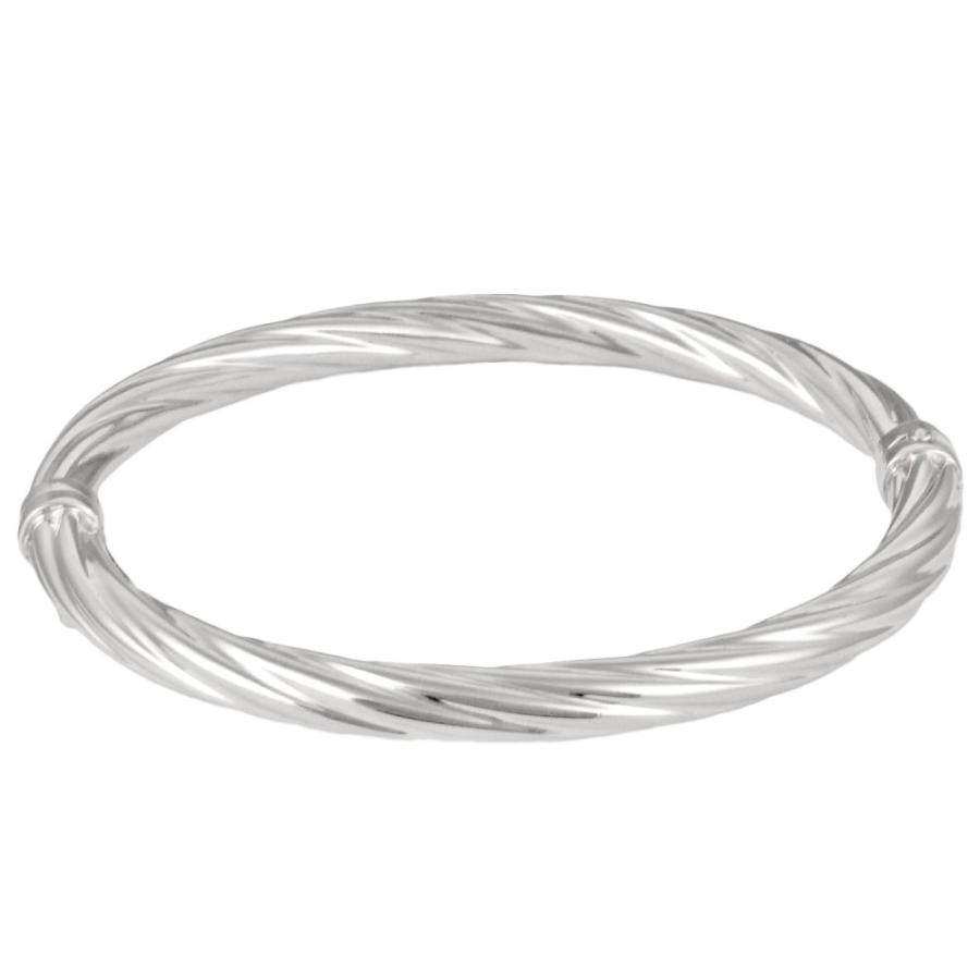 【新品】ウノアエレK18WGバングル UNOAERRE ウノアエレ バングル K18WG ブレスレット 13.4g