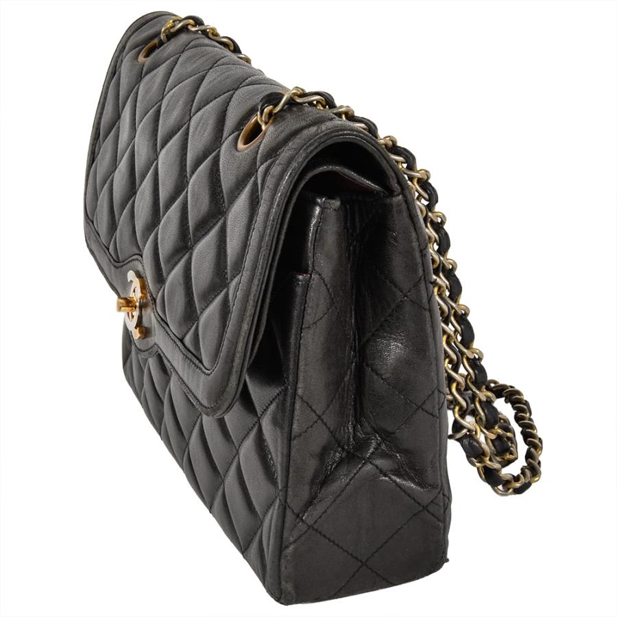 CHANEL（シャネル） マトラッセ チェーン ショルダーバッグ ラムスキン