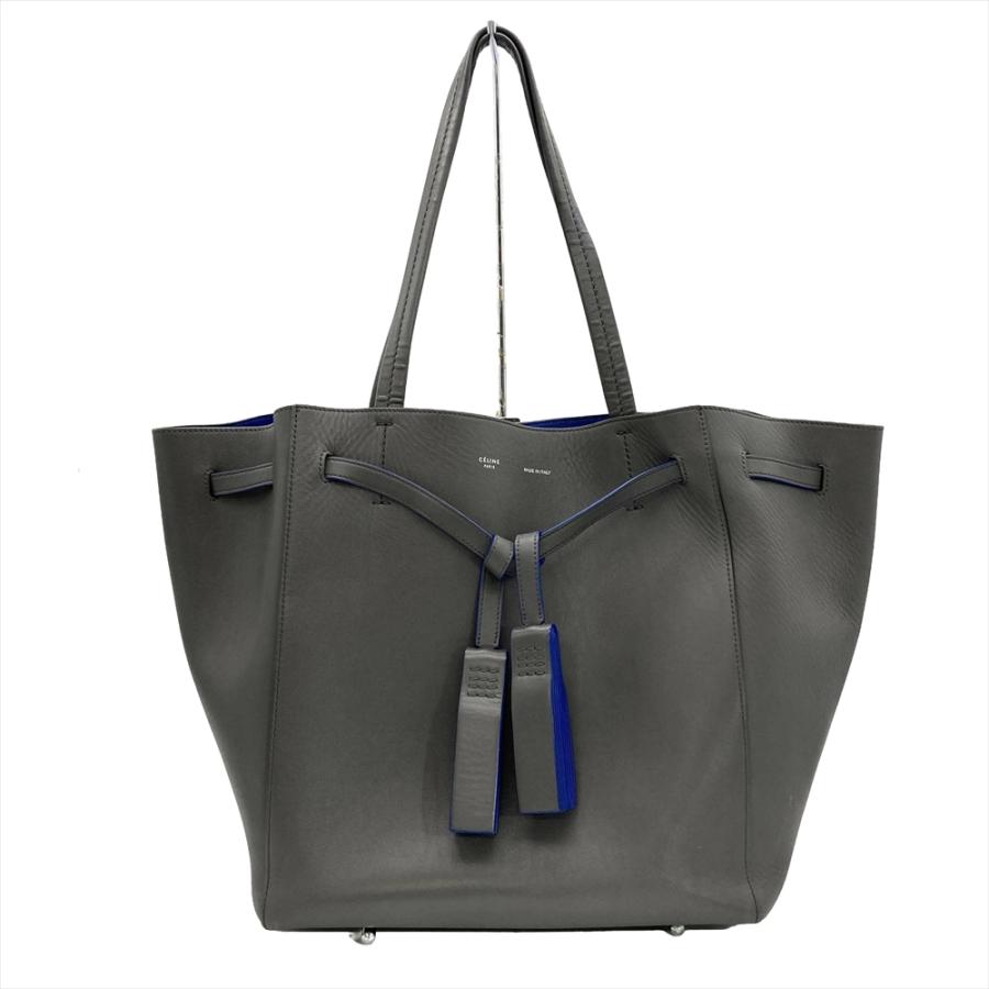 CELINE（セリーヌ） カバファントム タッセル トートバッグ レザー