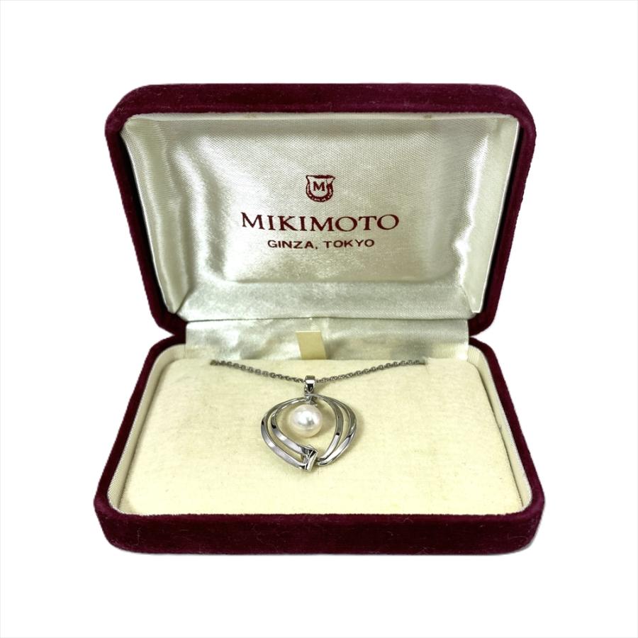 MIKIMOTO（ミキモト） パール ネックレス スターリングシルバー 3.6g