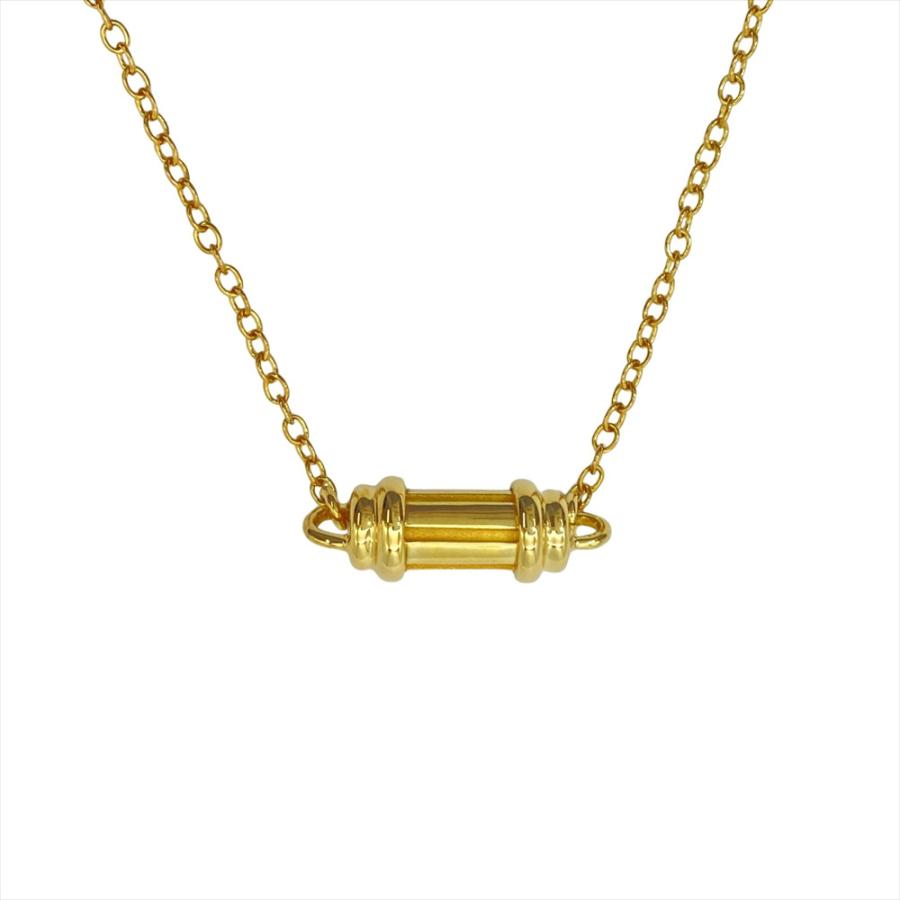 TIFFANY&Co.（ティファニー） シリンダーボトル ネックレス K18YG 4.8g