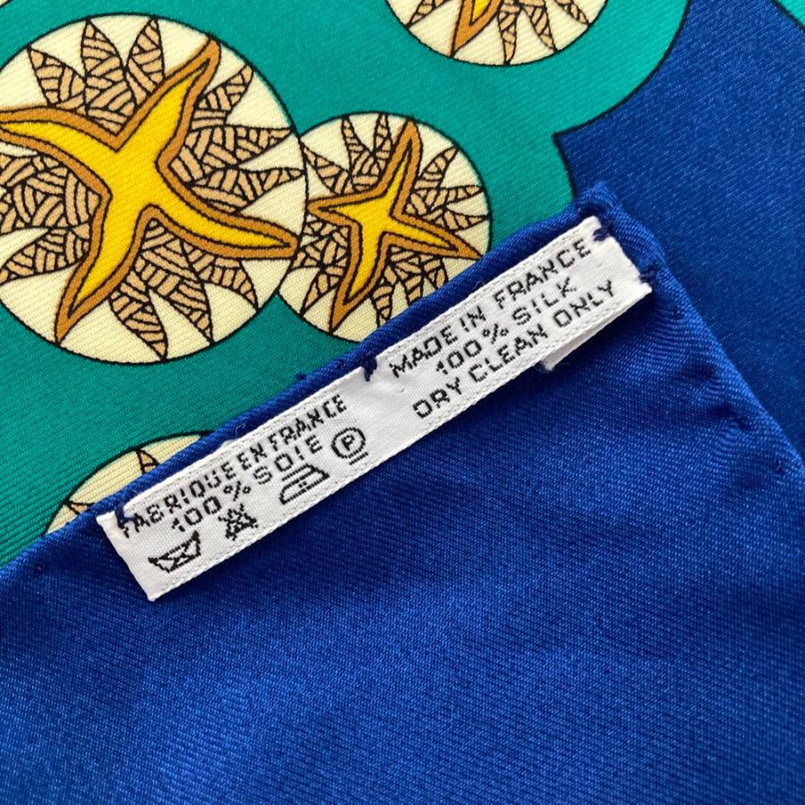 HERMES エルメス カレ90 太陽王 LE ROY SOLEIL スカーフ シルク
