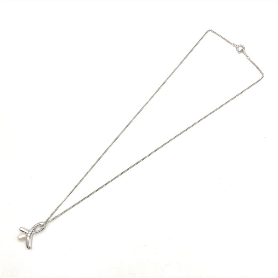 タサキ TASAKI パール ネックレス ペンダントトップ シルバー 3.6g