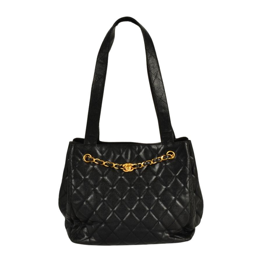 CHANEL ショルダー キャビアスキン ゴールド金具 シャネル CHANEL マトラッセミニチェーン AP2629 31番台