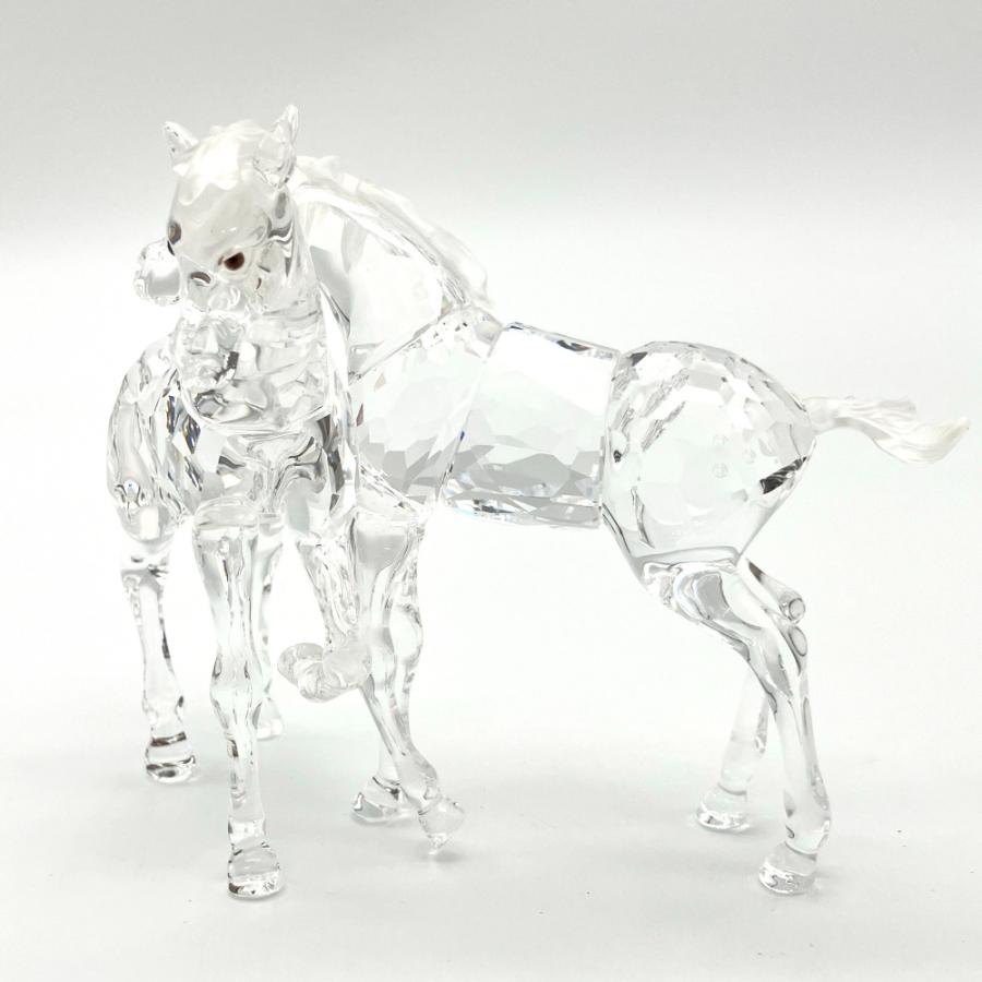 SWAROVSKI（スワロフスキー） SWAROVSKI 2匹の子馬 オブジェ 置物