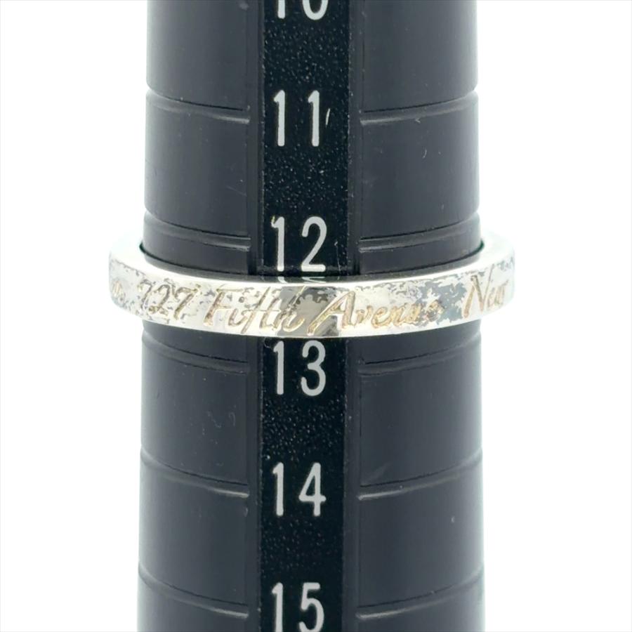 ティファニー　ノーツナローリング　12.5号 TIFFANY&Co.（ティファニー） ノーツ ナロー リング 指輪 約12.5号