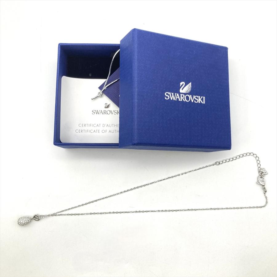 SWAROVSKI（スワロフスキー） ティアドロップ ネックレス メタル