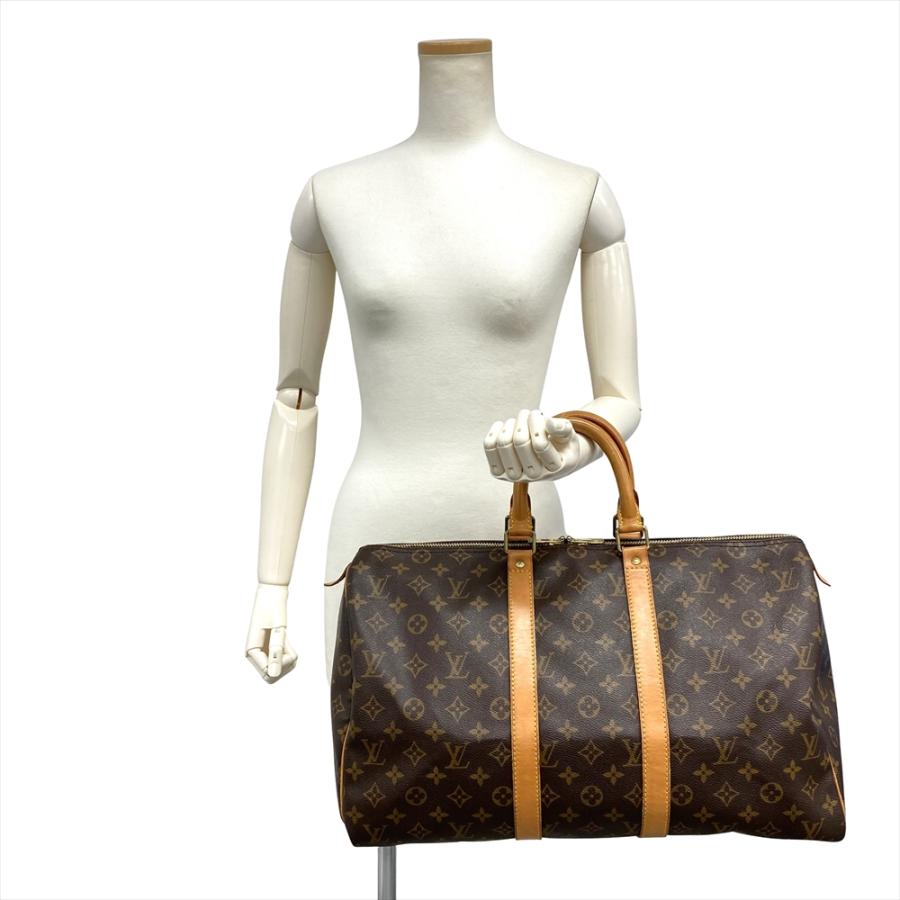 キーポル ルイヴィトン LOUIS VUITTON キーポル45 ボストンバッグ