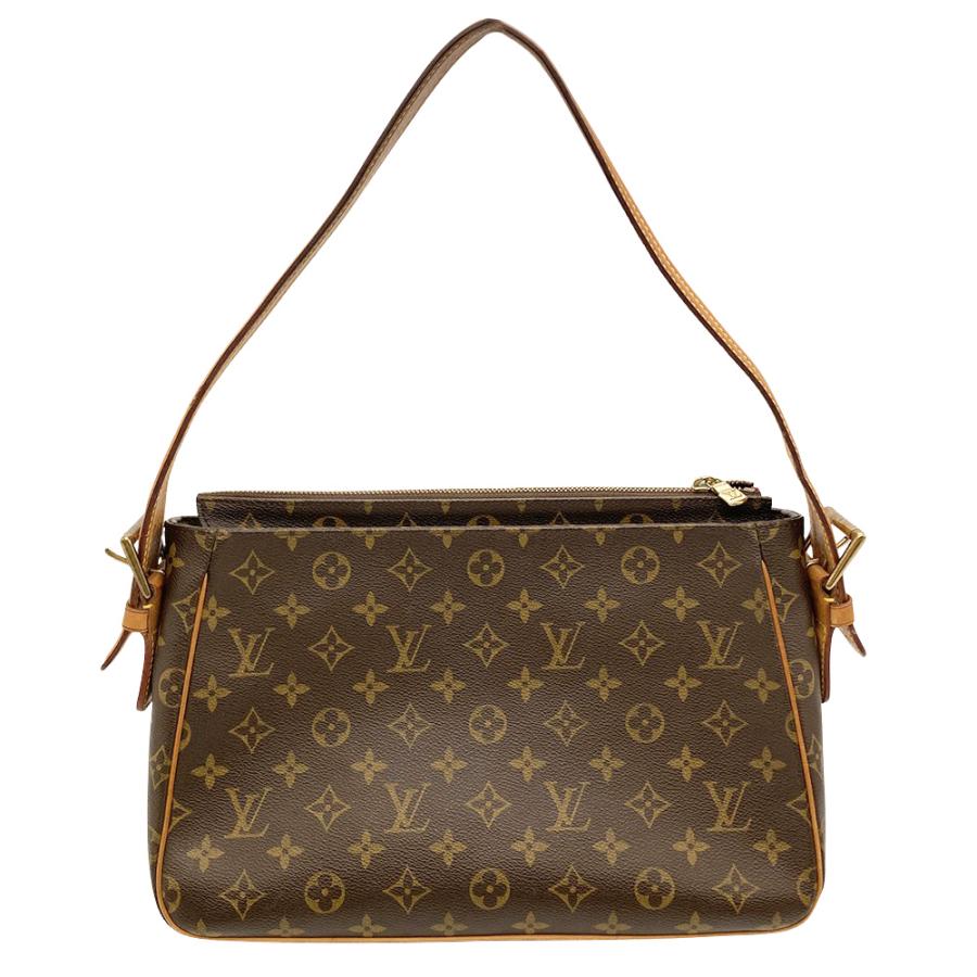ルイヴィトン モノグラム ヴィバシテ GM ショルダーバッグ ブラウン LOUIS VUITTON ルイヴィトン ヴィバシテGM モノグラム ショルダー