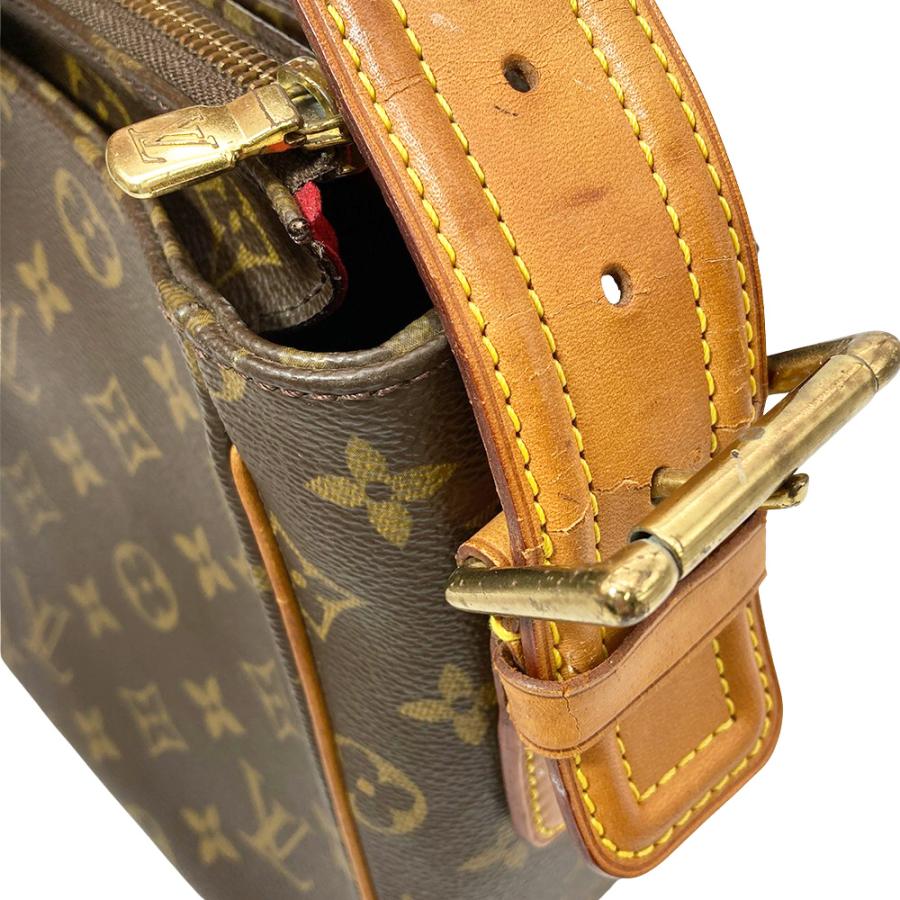 ルイ・ヴィトン LOUIS VUITTON ヴィバシテGM ショルダーバッグ バッグ PVCコーティングキャンバス レザー モノグラム レディース ブラウン系 M51163 【中古】 LOUIS VUITTON - ルイ・ヴィトン LOUIS VUITTON ヴィバシテGM