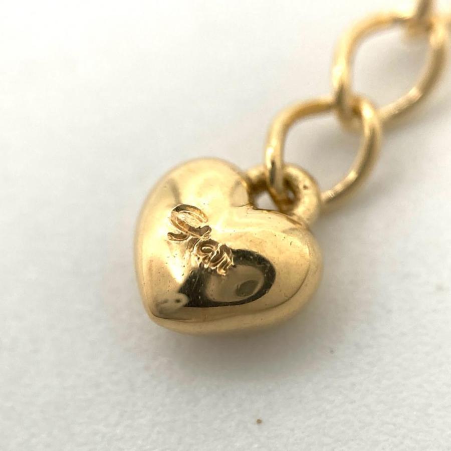 Starr jewelry ハート型ダイヤモンドネックレス STAR JEWELRY（スタージュエリー） 美品 ダイヤ 0.07ct ハート