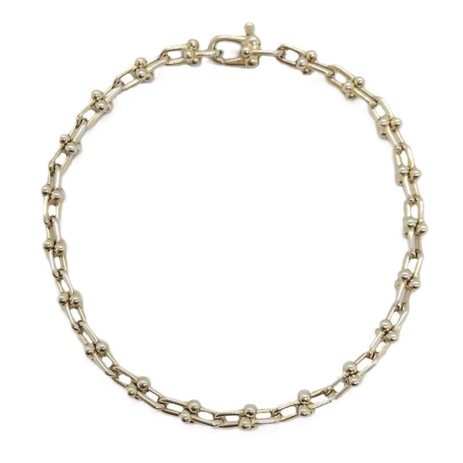 ティファニー ハードウェア ブレスレット SV925 美品 TIFFANY&Co. ティファニー ブレスレット レディース メンズ