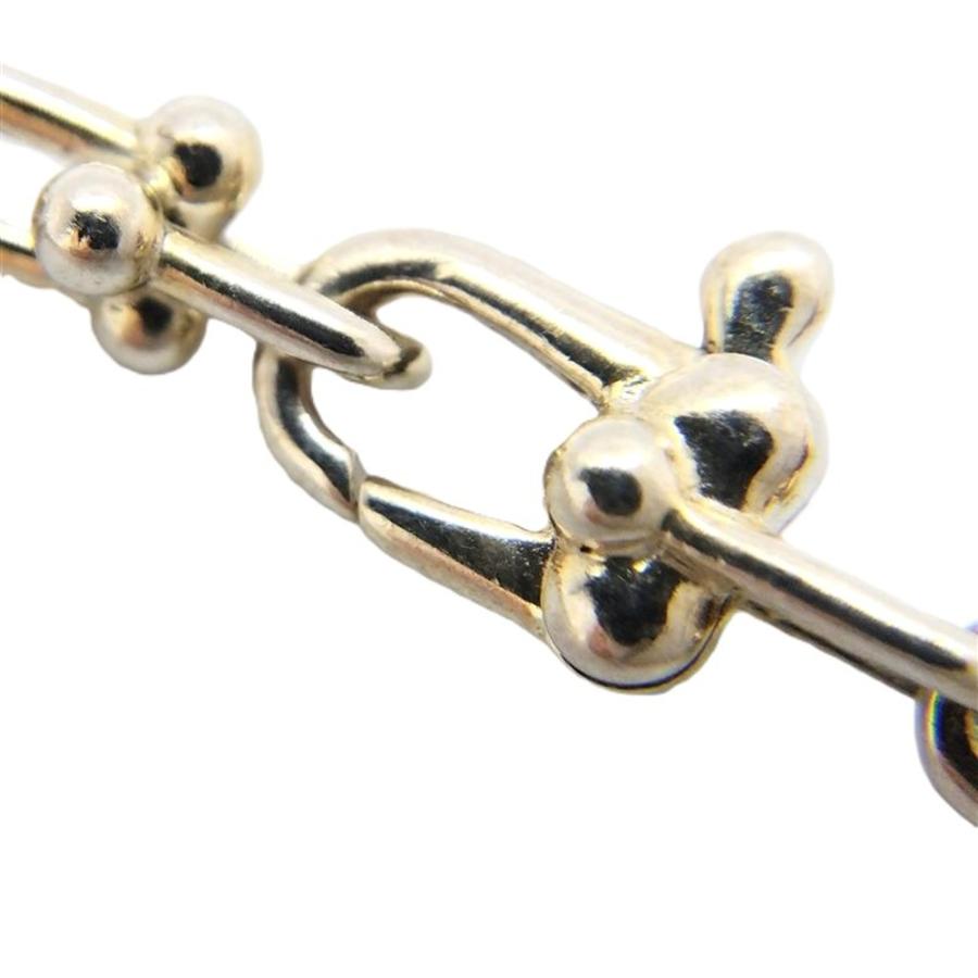 ティファニー ハードウェア ブレスレット SV925 美品 TIFFANY&Co. 【超美品】ティファニー ハードウェア スモール