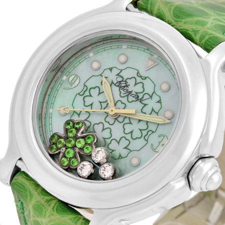 Chopard（ショパール） ハッピースポーツ エメラルド クローバー SS