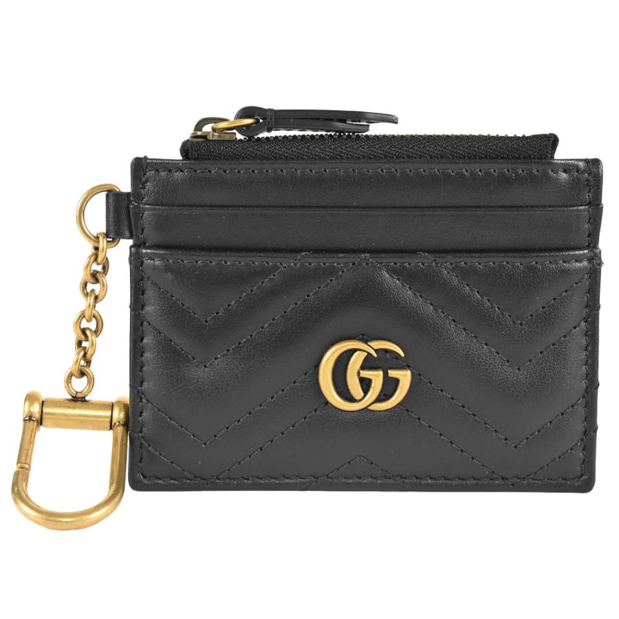 GUCCI グッチ GGマーモント キルティング カードケース レザー 627064 