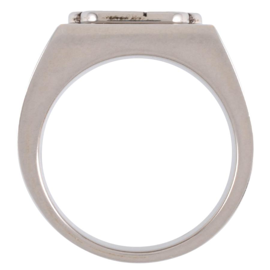 BALENCIAGA バレンシアガ BB ロゴ シグネット リング 指輪 メタル #56