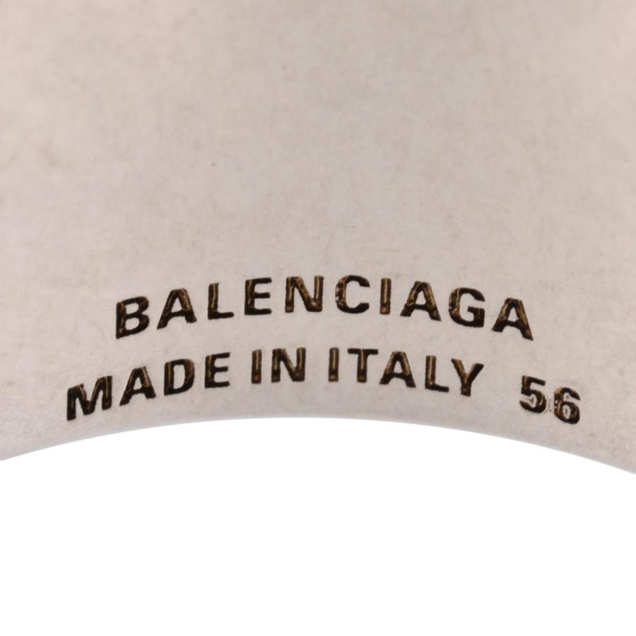 BALENCIAGA バレンシアガ BB ロゴ シグネット リング 指輪 メタル #56