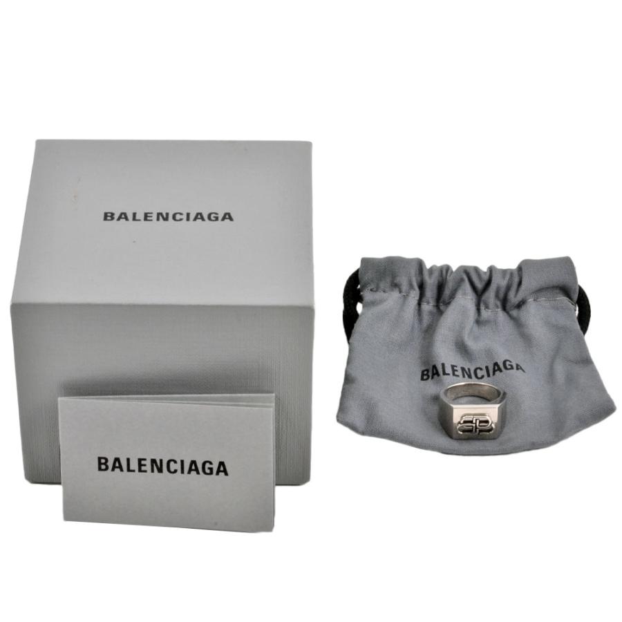 ■Balenciaga■BB シグネット ロゴ リング / 男女兼用 指輪 □Balenciaga□BB シグネット ロゴ リング / 男女兼用 指輪