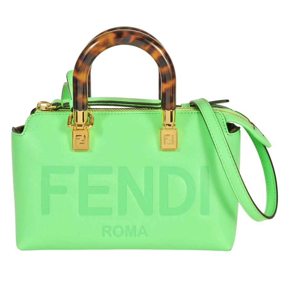 FENDI フェンディ バイザウェイ ミニ ハンドバッグ レザー