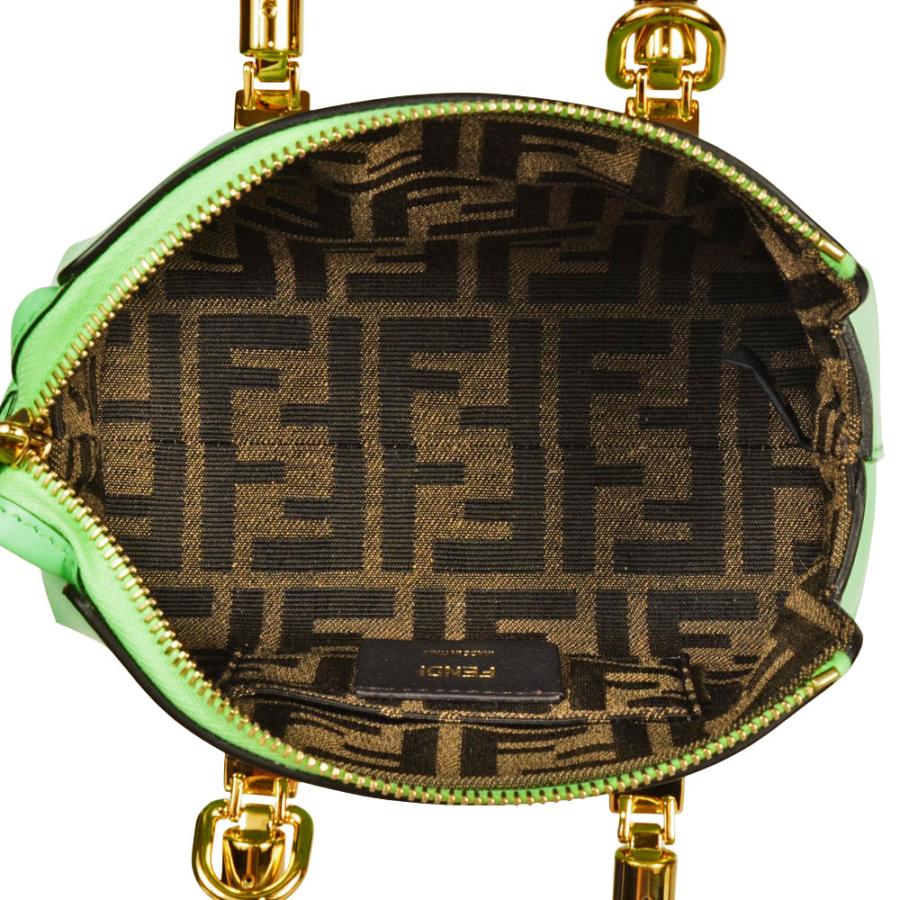 FENDI フェンディ バイザウェイ ミニ ハンドバッグ レザー