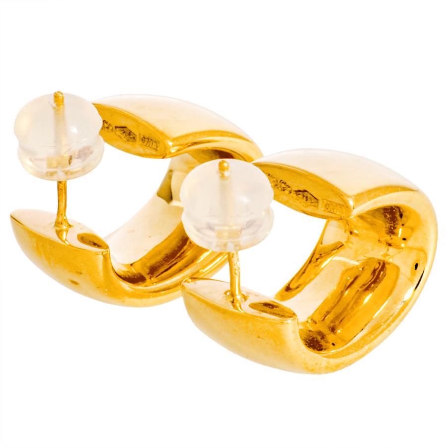 Tiffany & Co. フープピアス 金製 TIFFANY&Co. ティファニー Tiffany&Co. フープ ピアス K18YG 6.8g