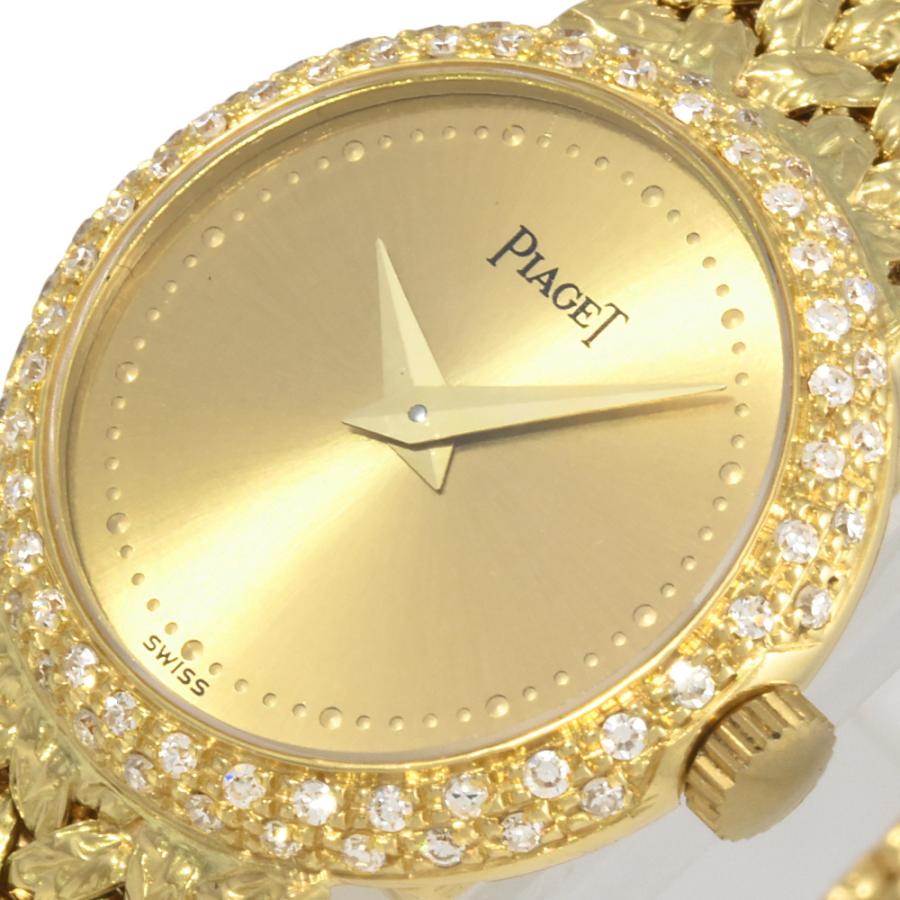 PIAGET ピアジェ ダンサー 腕時計 手巻 シャンパン文字盤 49.2g