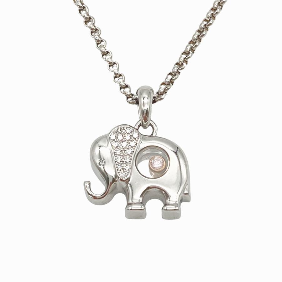 ハッピーダイヤモンド ショパール Chopard エレファント ネックレス
