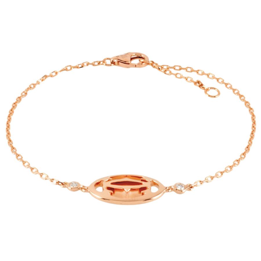Cartier（カルティエ） Cartier 2C ロゴ ブレスレット ダイヤモンド
