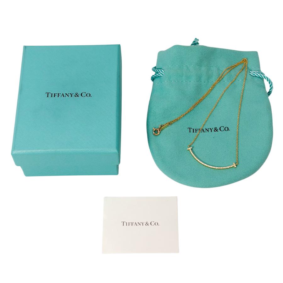 Tiffany T ティファニー Tiffany&Co. Tスマイル スモール ネックレス
