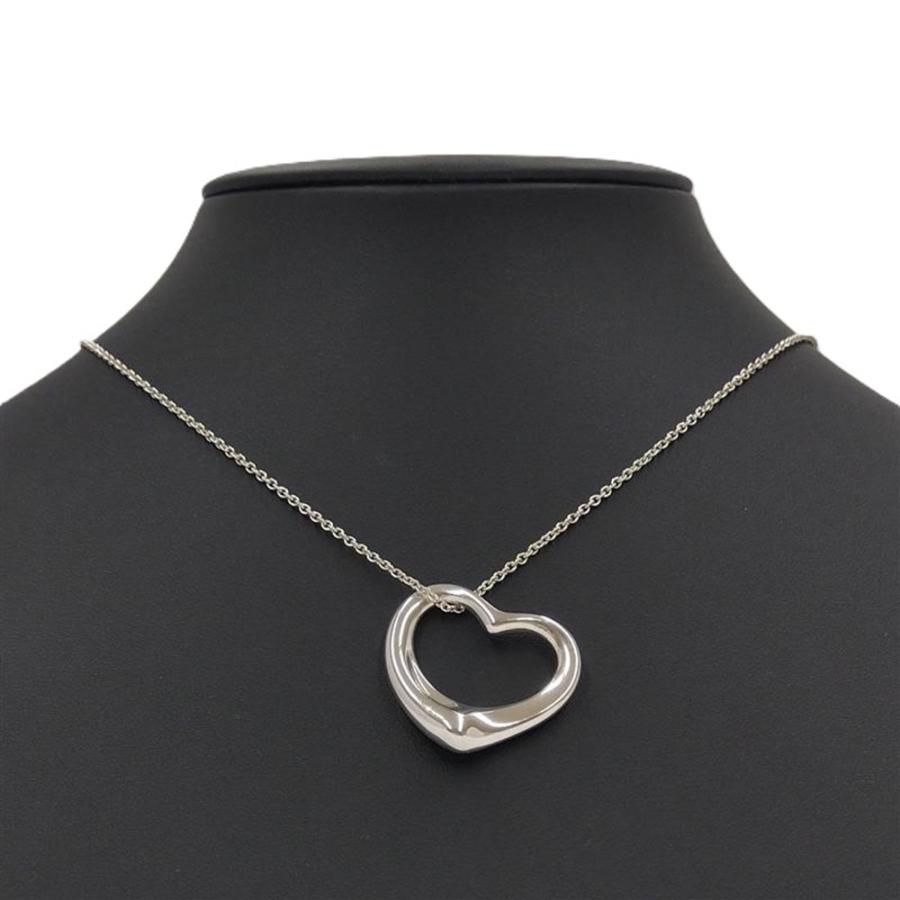 【極美品】ティファニー ネックレス オープンハート エルサペレッティ 925 送料無料【極美品】ティファニー エルサペレッティ オープン