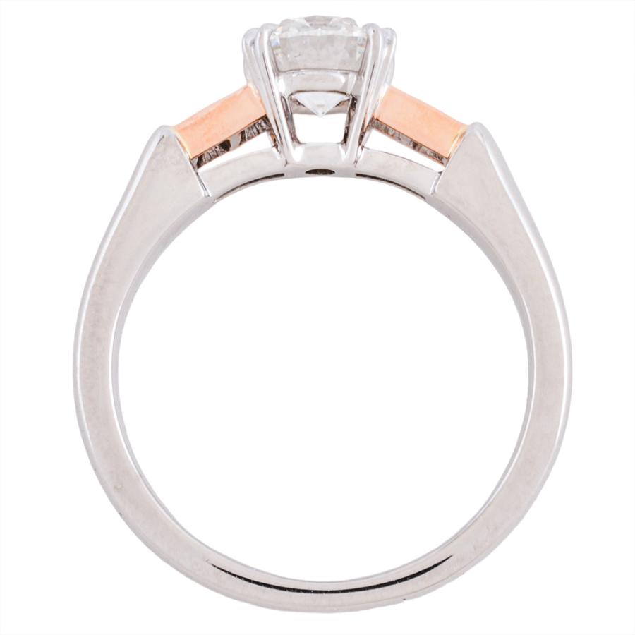 HARRY WINSTON ハリーウィンストン 指輪 トリスト リング ラウンドカット・トリスト・エンゲージメントリング｜ハリー・ウィンストン