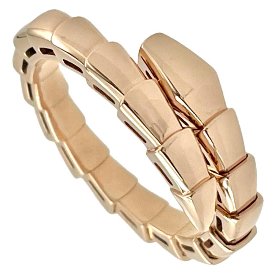 サ*油様 BVLGARI ブルガリ セルペンティ リング　XL 17〜19号 2 BVLGARI（ブルガリ） セルペンティ ヴァイパー リング 指輪 約16号