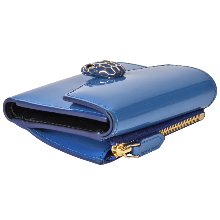 【BVLGARI】セルペンティ フォーエバー バイフォールド 折り財布 BVLGARI ブルガリ】セルペンティ フォーエバー 三つ折り財布