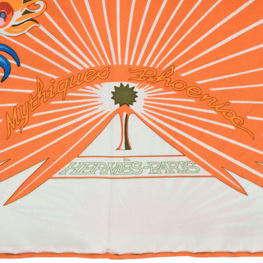 HERMES エルメス カレ90 Mythiques Phoenix 不死鳥の神話 HERMES エルメス カレ90 Mythiques Phoenix 不死鳥の神話