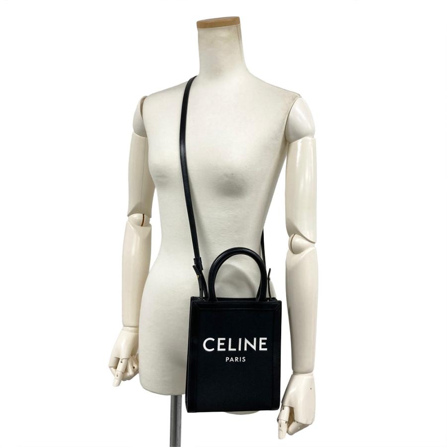 CELINE（セリーヌ） ショルダーバッグ キャンバス ブラック