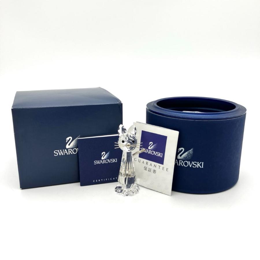 SWAROVSKI（スワロフスキー） レプリカ ネコ 2010年廃盤 オブジェ 置物