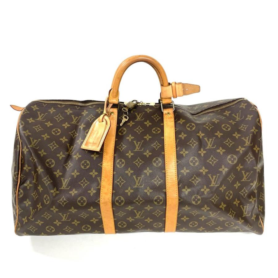 ルイヴィトン M41424 キーポル55 ボストンバッグショルダーストラップ付き キーポル ルイヴィトン LOUIS VUITTON キーポル55 ボストンバッグ