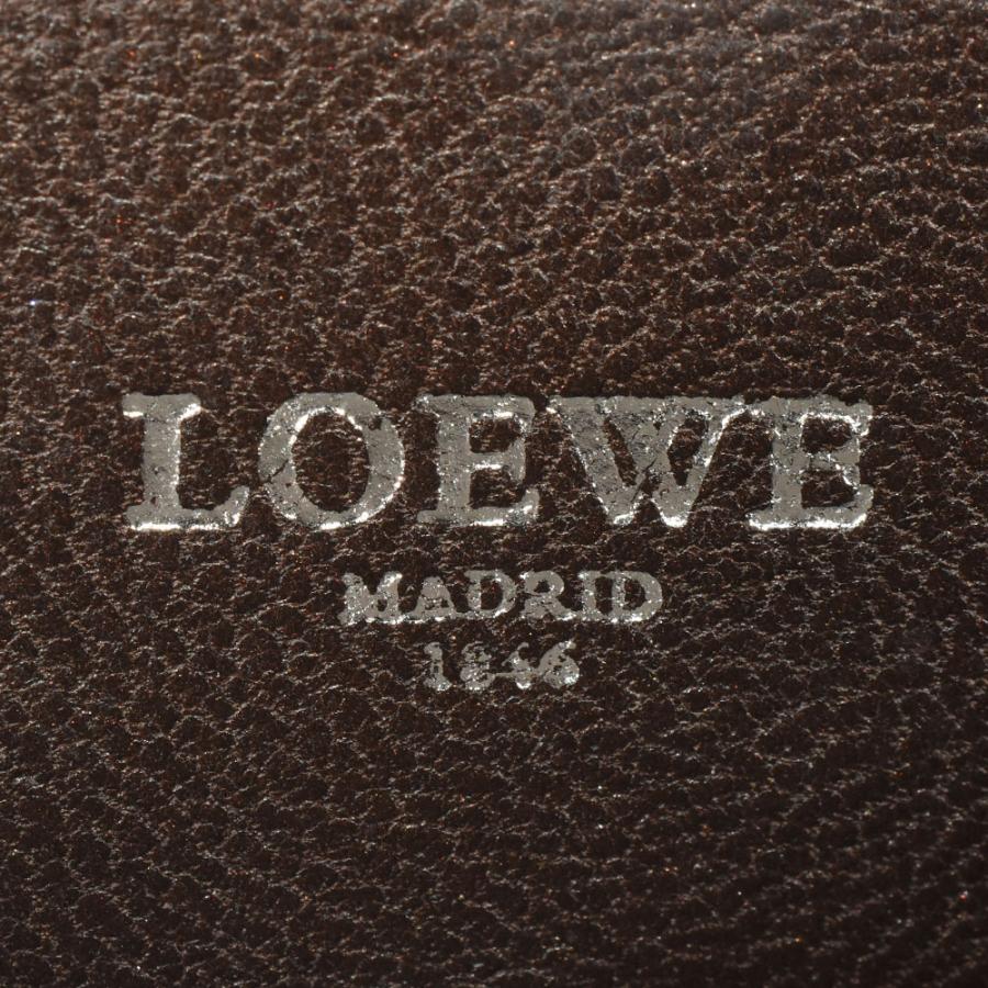 LOEWE ロエベ フラメンコ 30 ショルダーバッグ レザー ブラウン 