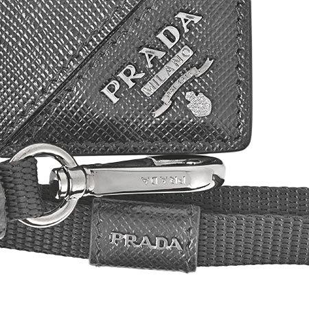 PRADA プラダ パスケース サフィアーノレザー ブラック 2MC016