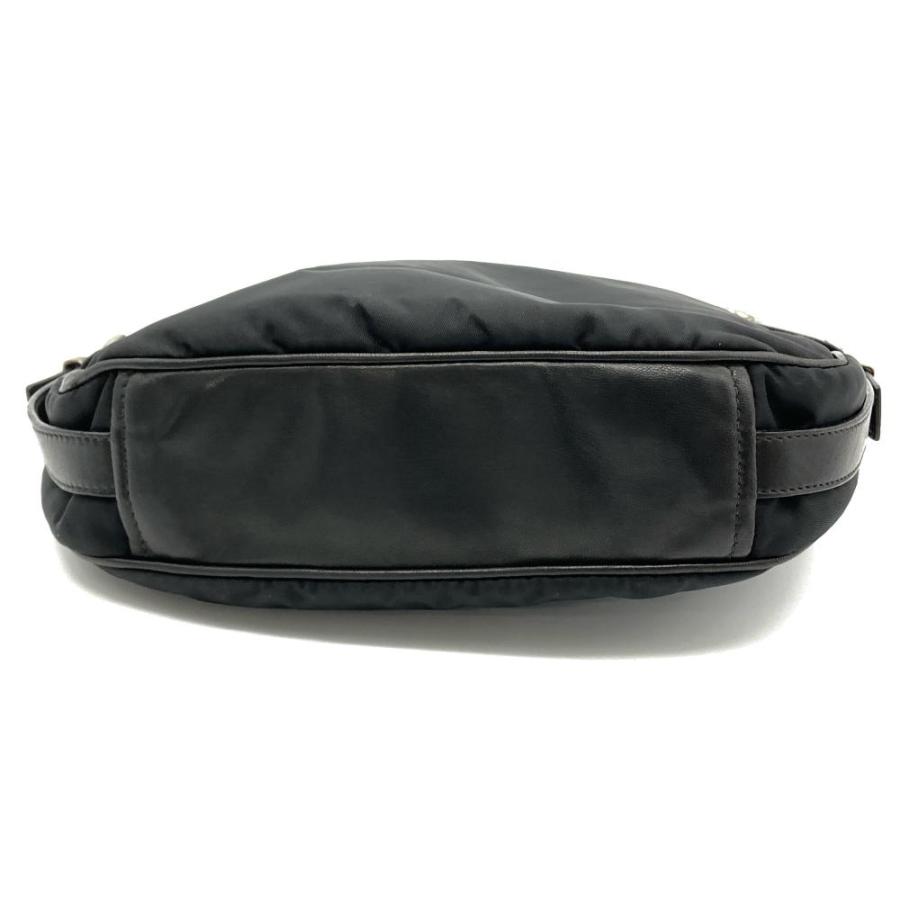 PRADA プラダ ショルダーバッグ ナイロン BR2698 ブラック 三角