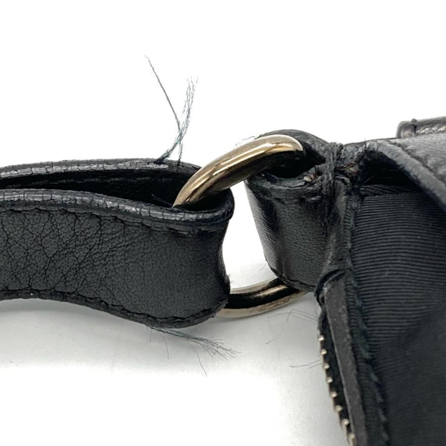 PRADA プラダ ショルダーバッグ ナイロン BR2698 ブラック 三角