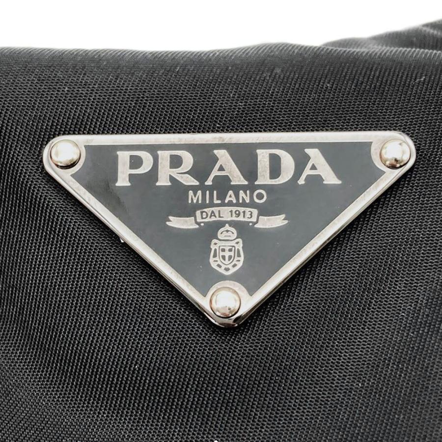 極美品 PRADA ボストンバッグ 三角ロゴ ナイロン レザー ギャラ付き正規品 楽天市場】PRADA プラダ テスート 三角ロゴプレート ブラック 黒