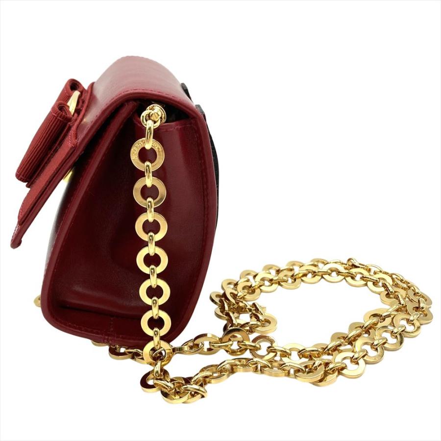 フェラガモ Ferragamo ヴァラリボン ショルダーバッグ 2WAY レザー
