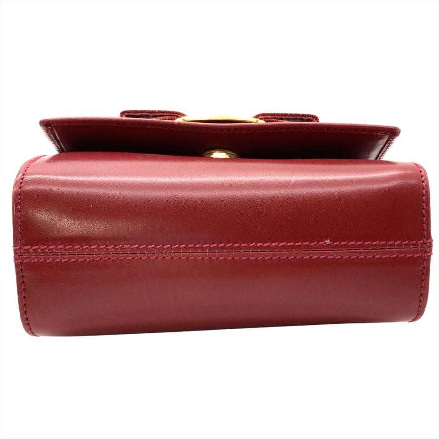 フェラガモ Ferragamo ヴァラリボン ショルダーバッグ 2WAY レザー