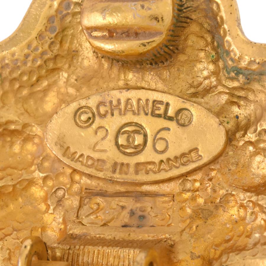 CHANEL/シャネル フェイクパール 26 GP イヤリング ゴールド レディース ブランド CHANEL（シャネル） ひし形 3連 イヤリング フェイクパール GP 26刻印