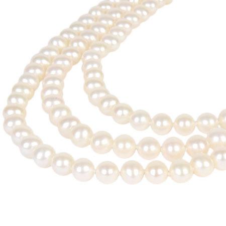 TIFFANY&Co.（ティファニー） フレッシュウォーターパール 最大幅8.0mm 