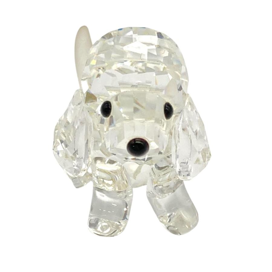 SWAROVSKI スワロフスキー ビーグル 犬 オブジェ 置物 158418