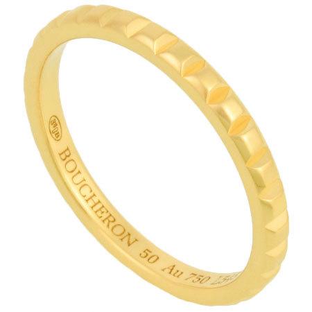 BOUCHERON（ブシュロン） キャトル クルドパリ リング K18YG #50
