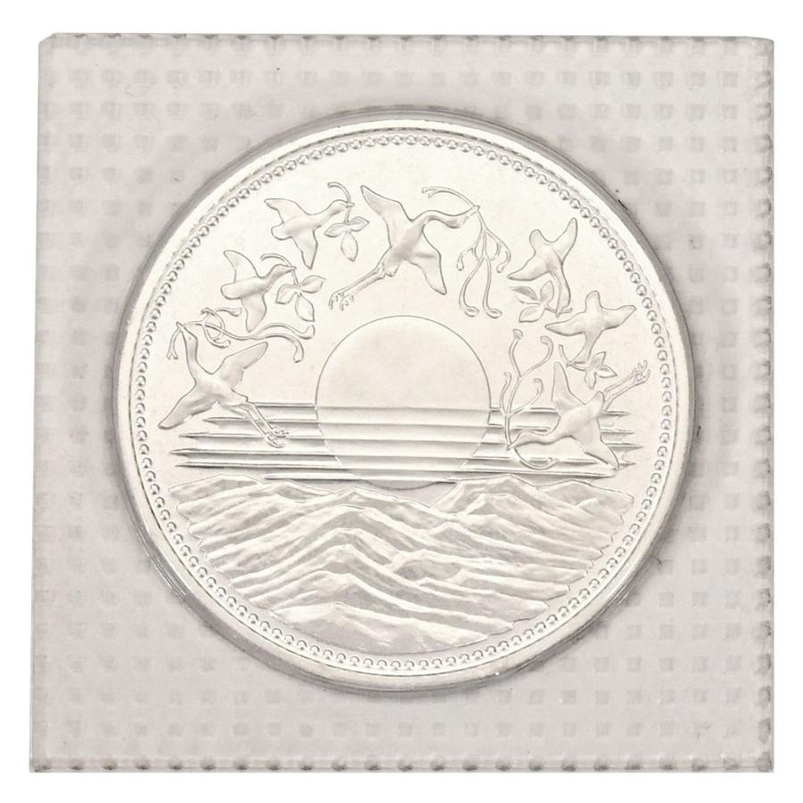 純銀製　銀杯　昭和六十一年　 約421g 金属製円形皿 純銀刻印 天皇陛下御在位六十年記念 壱万円銀貨 昭和六十一年 純銀 20g 貨幣